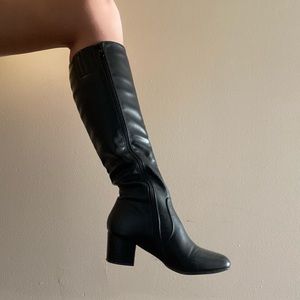 Black 60’s Inspired Boots👢